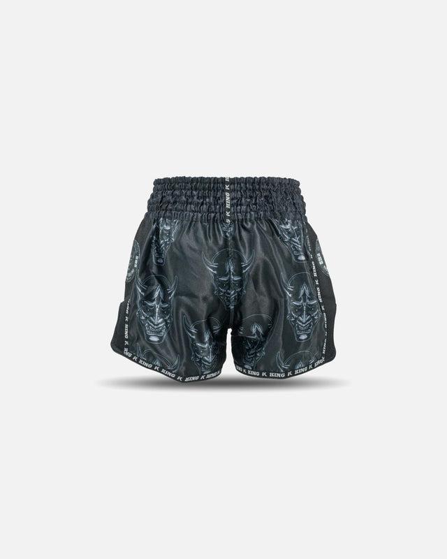 King Pro Boxing Muay-Thai-Shorts Devil - Schwarz