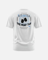 8 WEAPONS T-Shirt 1W1MT Oversize - Weiß