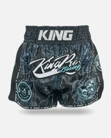 King Pro Boxing Muay Thai Shorts Demon - Schwarz