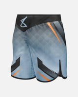 8 WEAPONS MMA Shorts Shift - Eisgrau/Orange