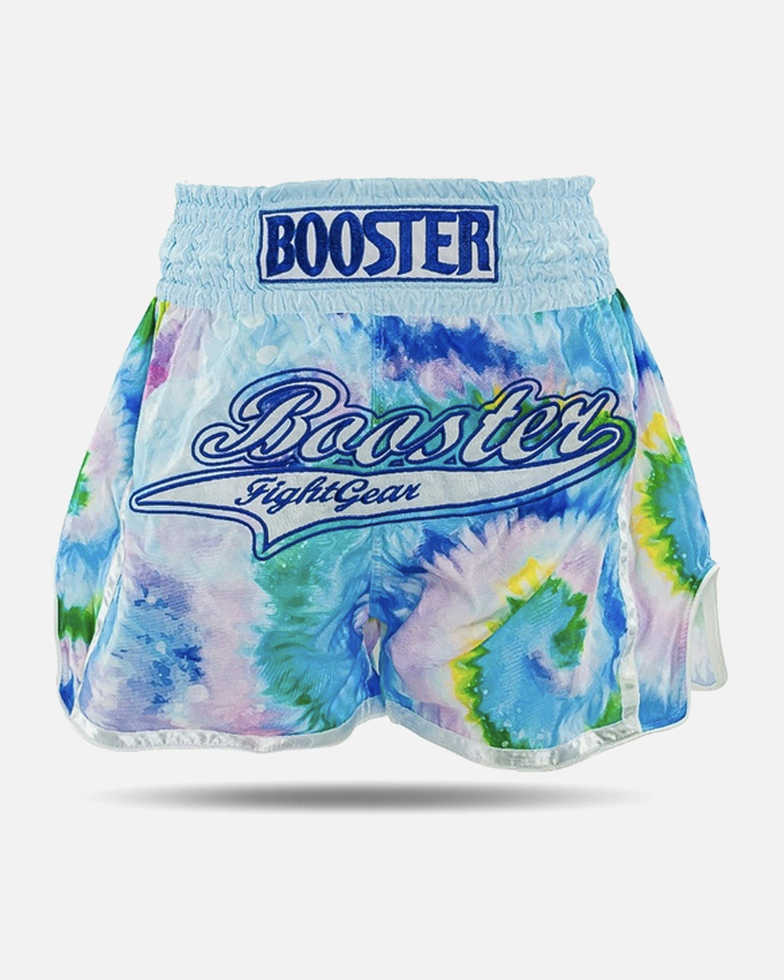 Booster Muay Thai Shorts TBT Swirl - Blau
