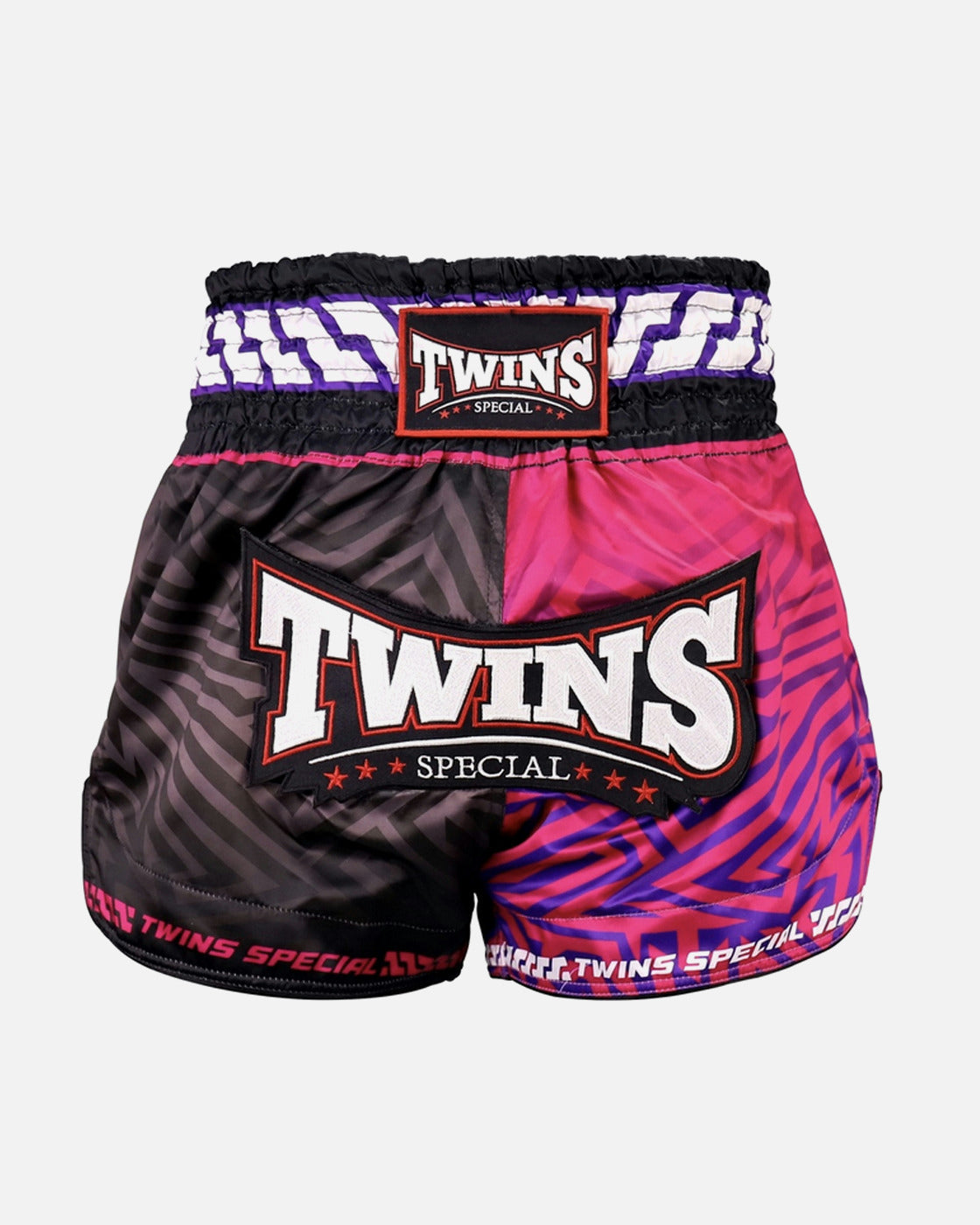 Twins Muay Thai Shorts TTBL Maze - Rosa