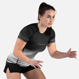 Hayabusa Rashguard Apex Nova Kurzarm Damen - Grau