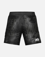 Phantom Athletics MMA Shorts EVO - Schwarz/Rot/Gold