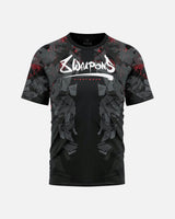 8 WEAPONS T-Shirt Hit 2.0 - Schwarz/Rot