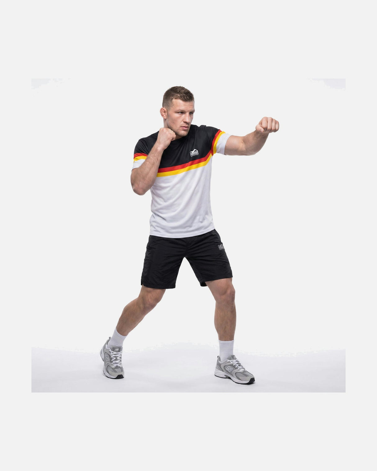 Phantom Athletics T-Shirt EVO+ Germany EC - Weiß/Schwarz/Rot/Gold