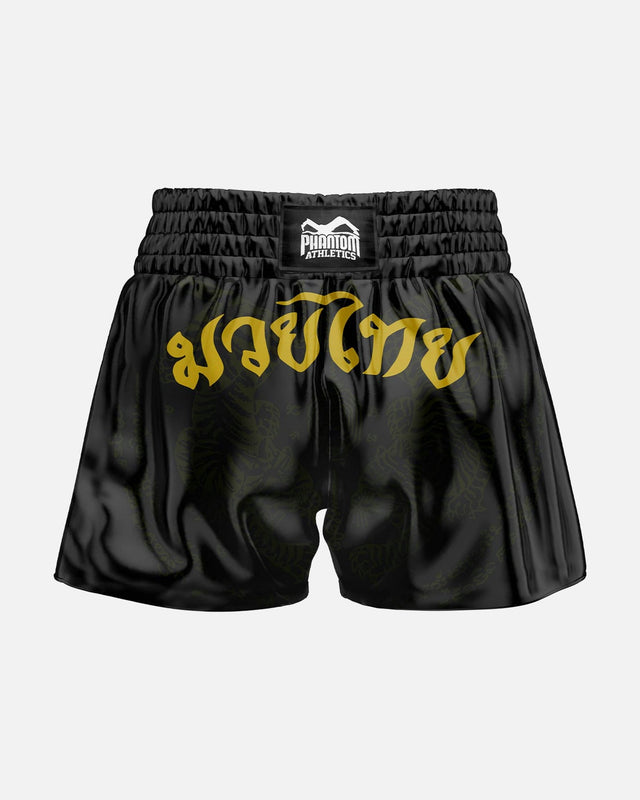 Phantom Athletics Muay Thai Shorts Sak Yant - Schwarz/Gold