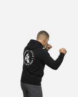 Phantom Athletics Hoodie Never Back Down - Schwarz