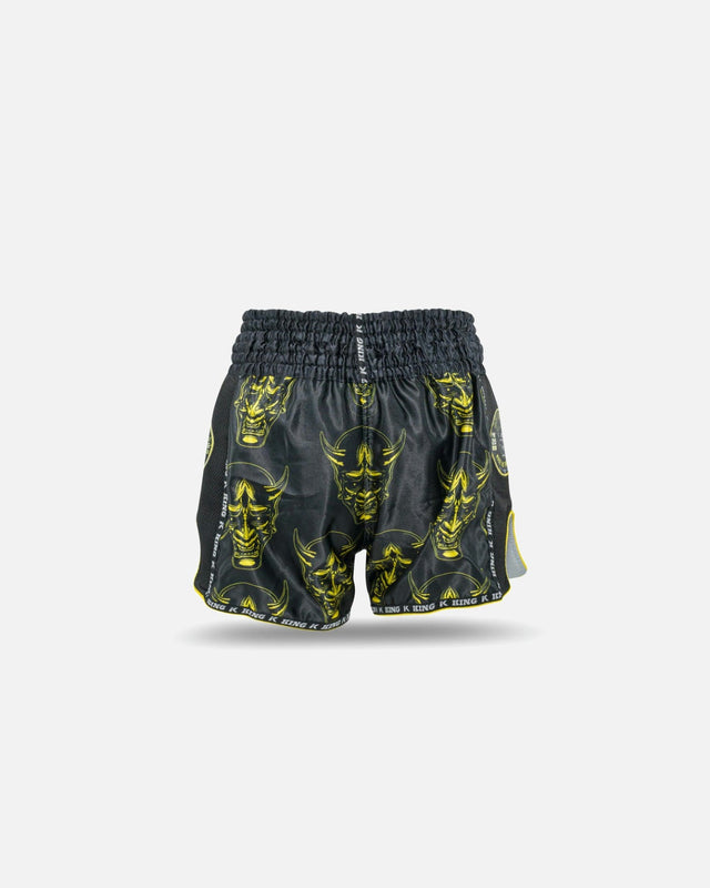 King Pro Boxing Muay-Thai-Shorts Devil - Schwarz