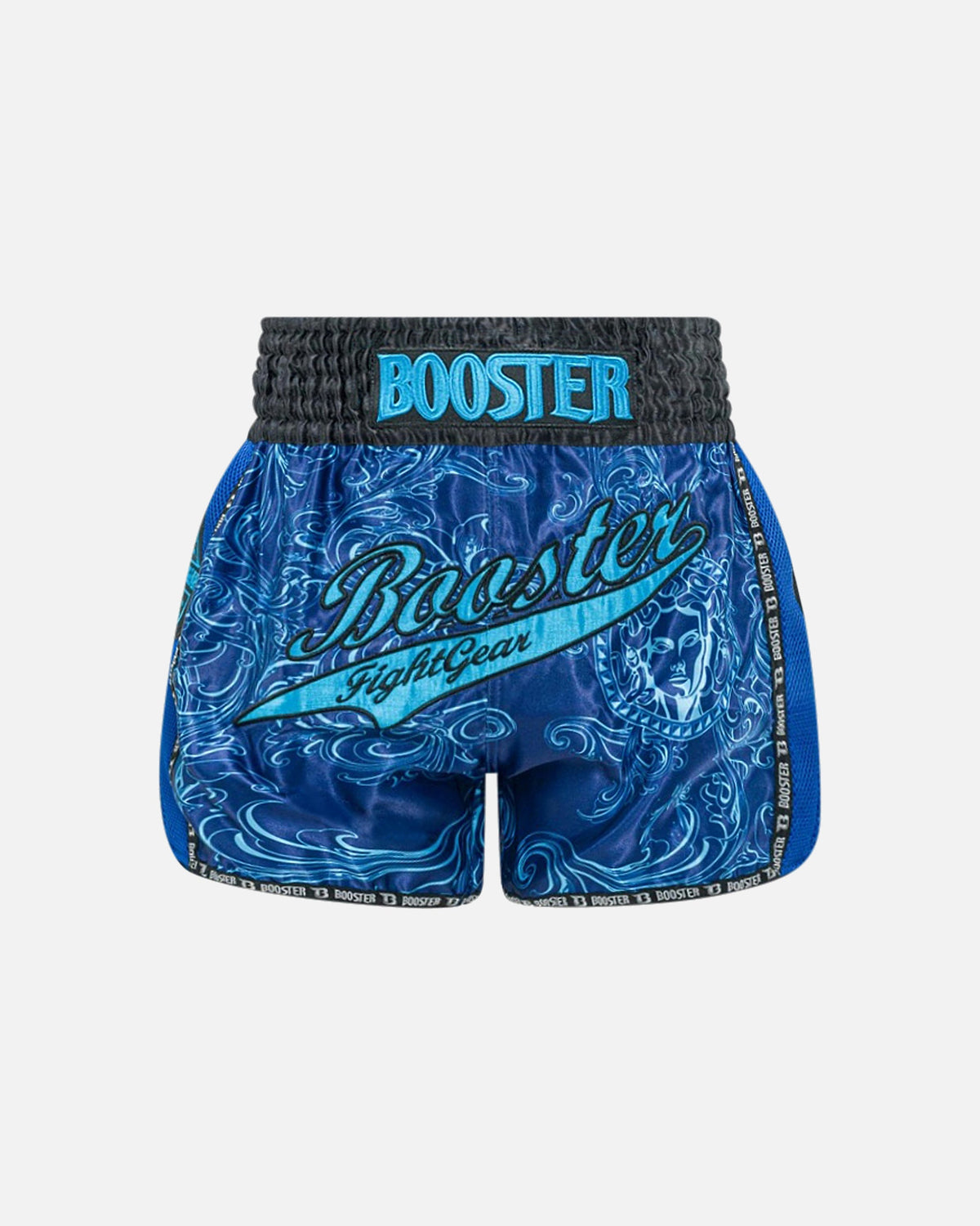 Booster Muay Thai Shorts Medusa - Blau