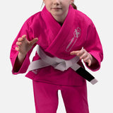 Hayabusa BJJ Gi Essential Kinder - Rosa