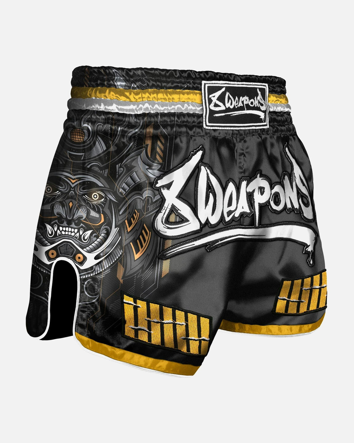 8 WEAPONS Muay Thai Shorts Samurai 2.0 - Gold