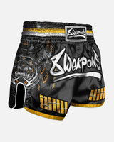 8 WEAPONS Muay Thai Shorts Samurai 2.0 - Gold