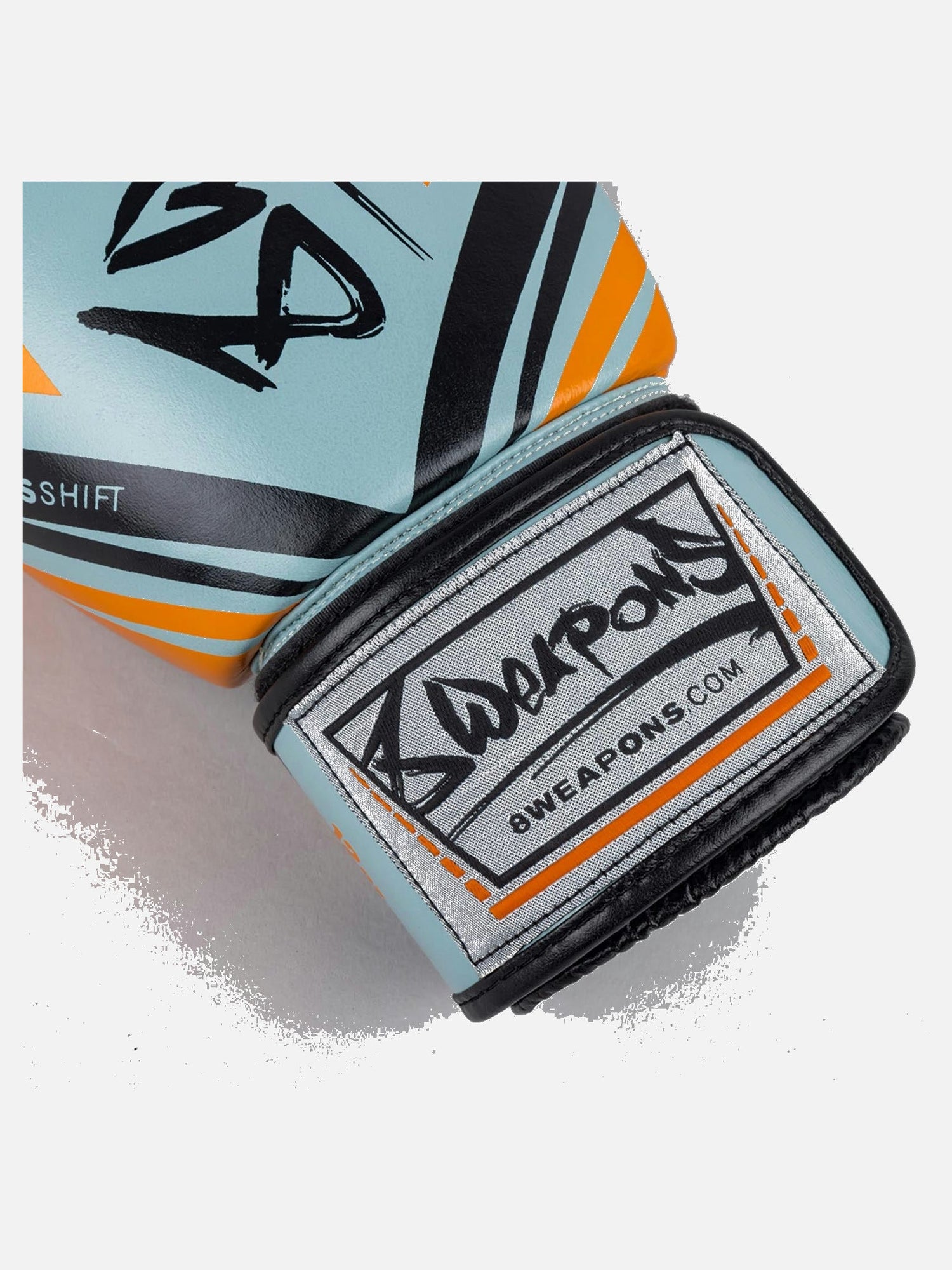 8 WEAPONS Boxhandschuhe Shift - Eisgrau/Orange