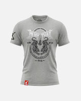 8 WEAPONS T-Shirt Sak Yant Tigers - Grau