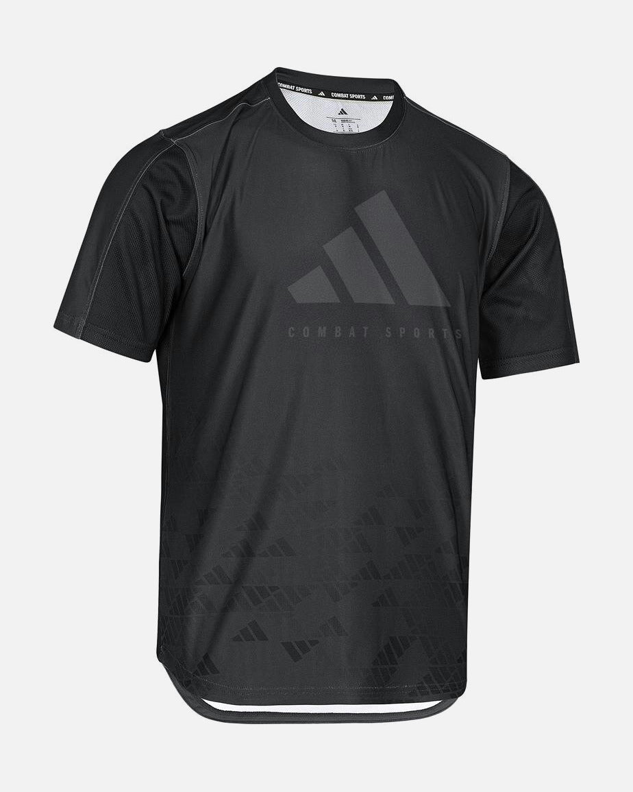 Adidas T-Shirt Tech Line - Schwarz/Grau