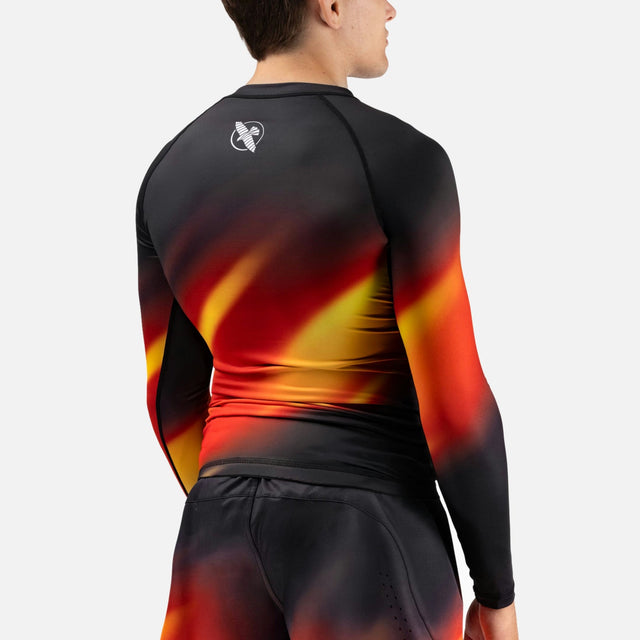 Hayabusa Rashguard Apex Nova Lange Ärmel - Orange