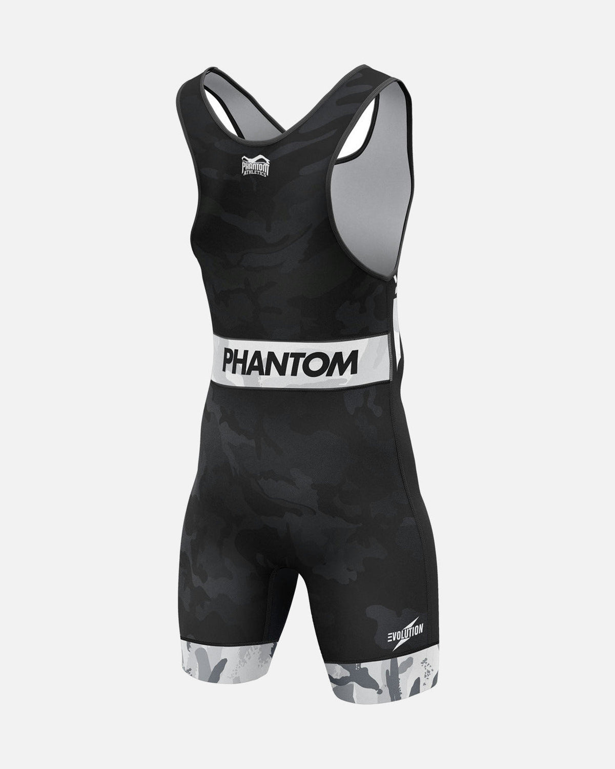Phantom Athletics Ringersinglet Warfare - Schwarz/Winter Camo