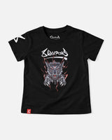 8 WEAPONS T-Shirt Beastial Wolf - Schwarz/Rot