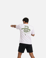 Phantom Athletics T-Shirt DON'T TREAD ON ME Oversize Heavy - Weiß