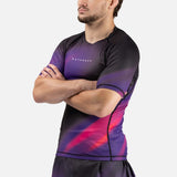 Hayabusa Rashguard Apex Nova Kurzarm - Lila