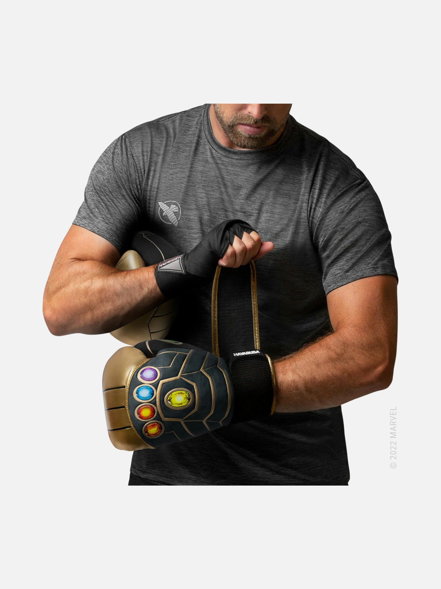 Hayabusa Boxhandschuhe Thanos - Gold/Schwarz