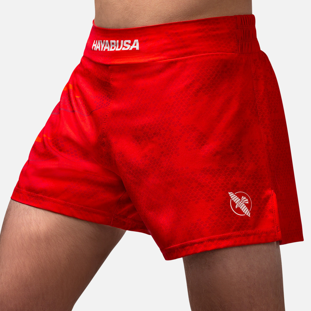 Hayabusa Muay Thai Shorts Arrow - Rot