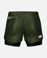 Phantom Athletics MMA Shorts Fusion 2in1 - Grün
