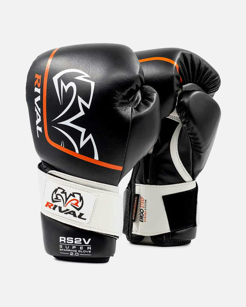 Rival Boxhandschuhe Super Sparring RS2V 2.0 - Schwarz