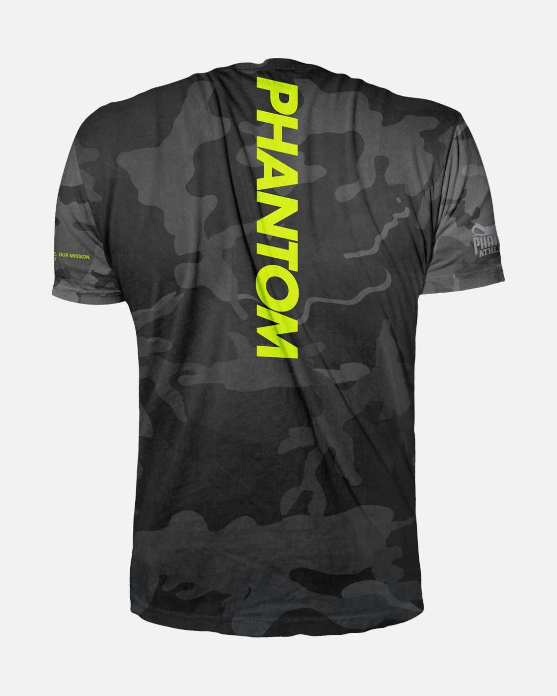 Phantom Athletics T-Shirt EVO - Schwarz Camo/Neon