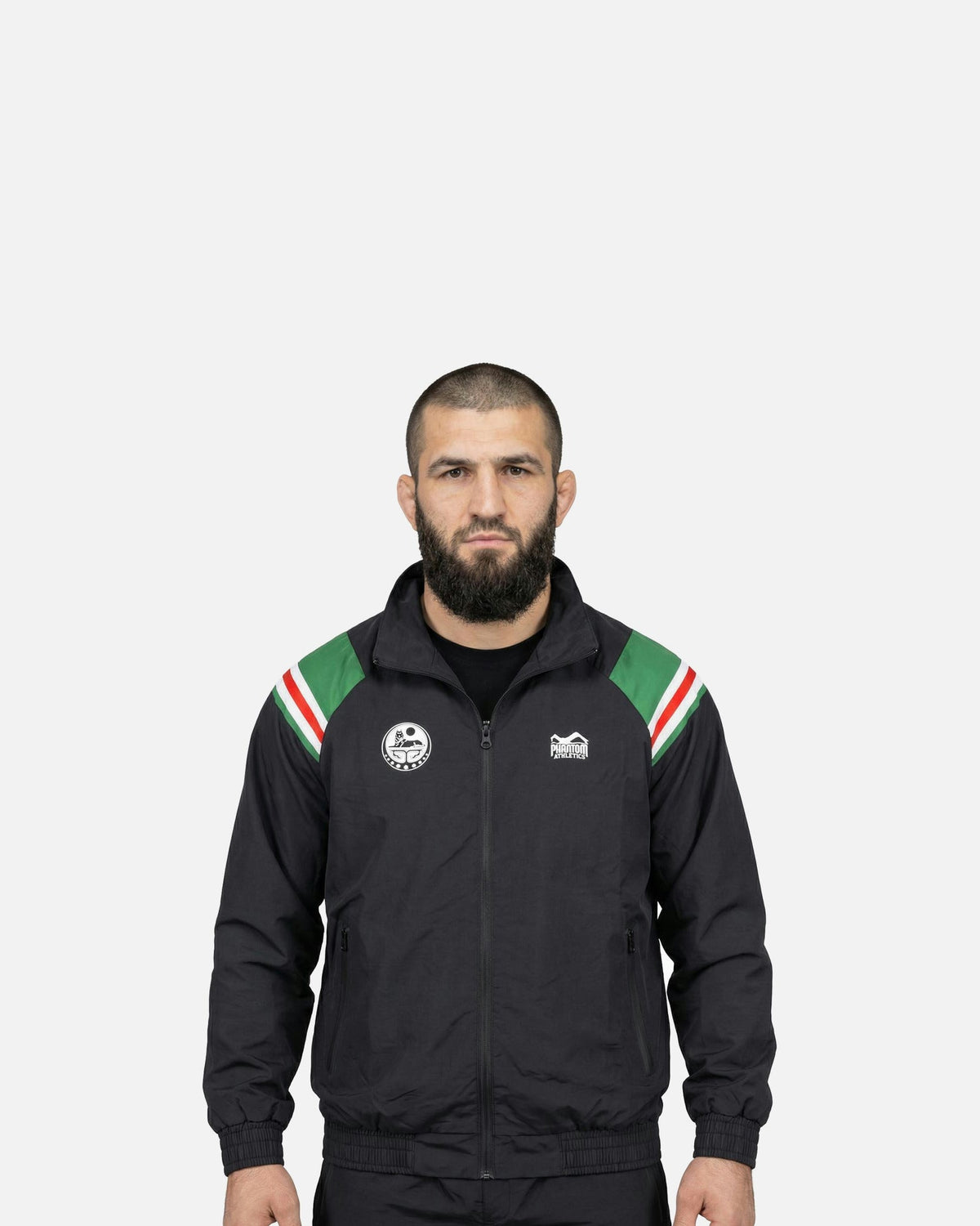 Phantom Athletics Trainingsjacke DMC Team Chechnya - Schwarz/Grün