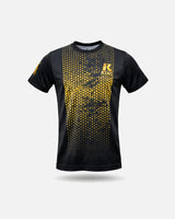 King Pro Boxing T-Shirt Hexagon 2 Kinder - Schwarz
