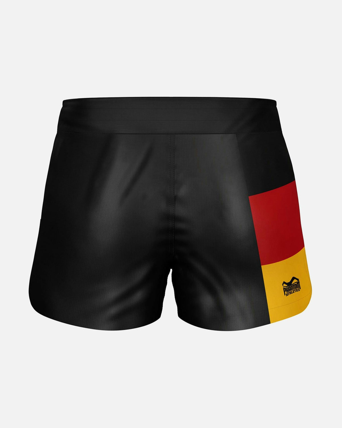 Phantom Athletics MMA Shorts FUSION-R Germany - Schwarz/Rot/Gold