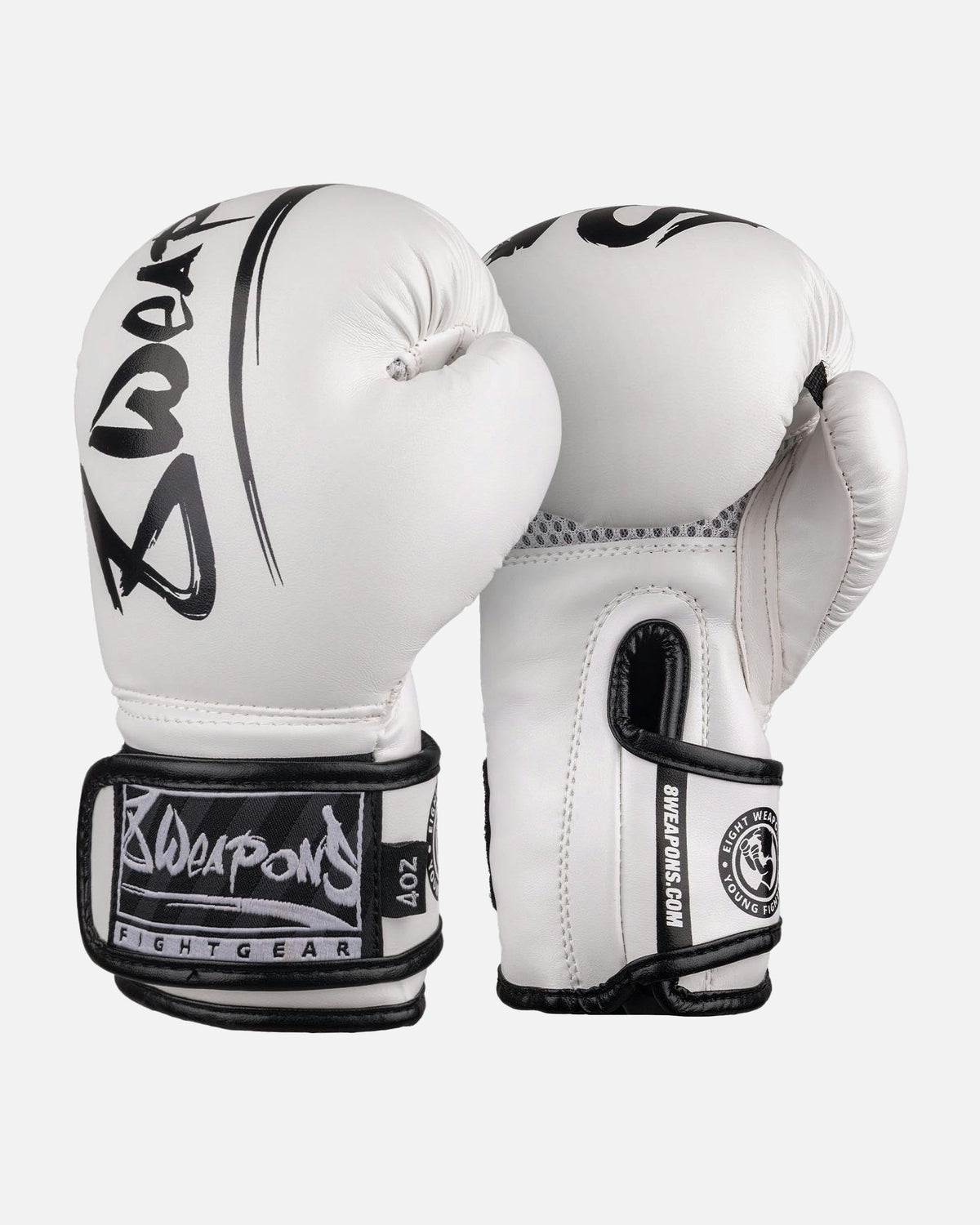 8 WEAPONS Boxhandschuhe Unlimited 2.0 - Weiß/Schwarz