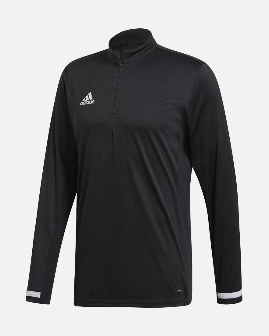 Adidas T19 Langarm - Schwarz/Weiß