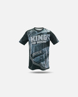 King Pro Boxing T-Shirt Flag Tee - Schwarz