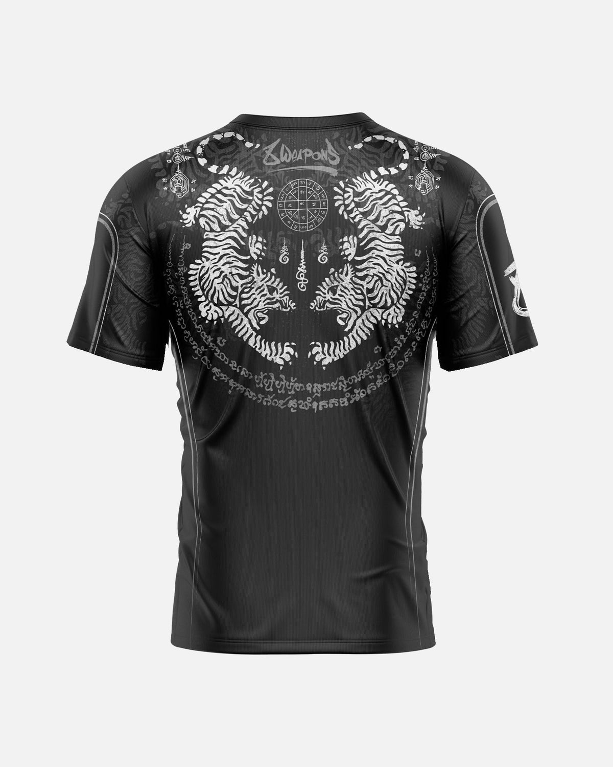 8 WEAPONS T-Shirt Functional – Schwarz/Grau