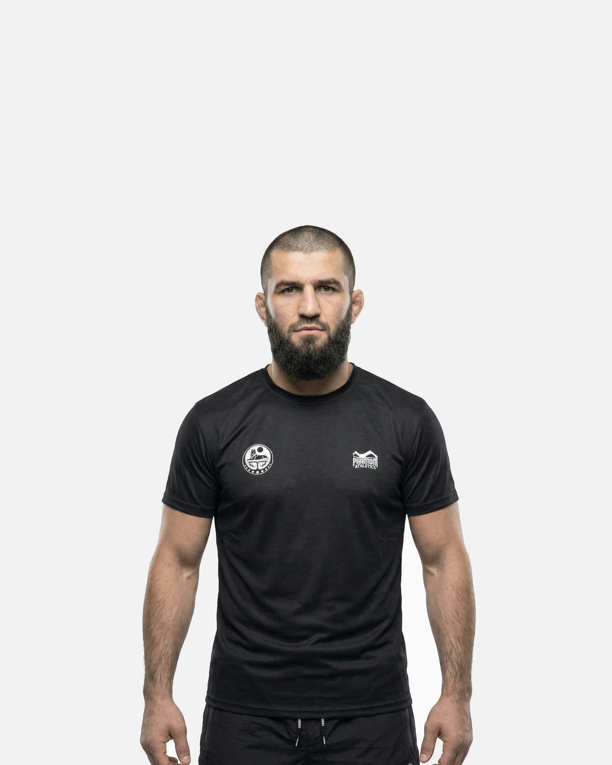Phantom Athletics T-Shirt EVO+ Team Chechnya - Schwarz