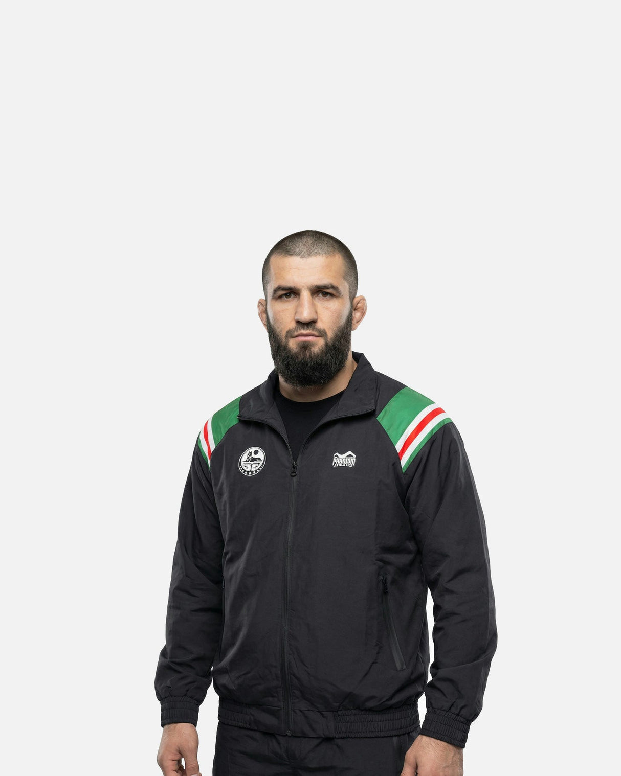 Phantom Athletics Trainingsjacke DMC Team Chechnya - Schwarz/Grün