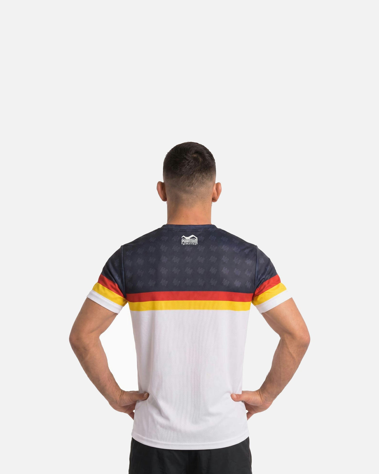 Phantom Athletics T-Shirt EVO+ Germany - Weiß/Schwarz/Rot/Gold