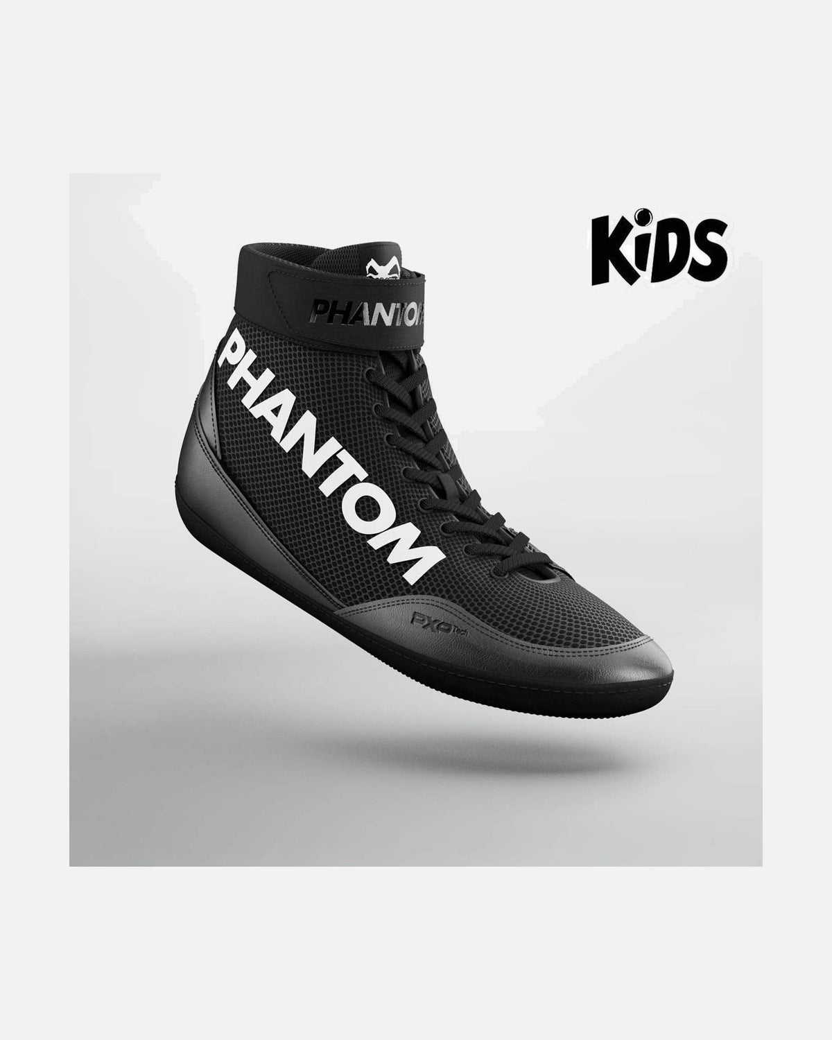 Phantom Athletics Ringerschuhe Combat Kinder - Schwarz