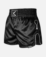 8 WEAPONS Muay-Thai-Shorts Mongkol - Schwarz/Weiß