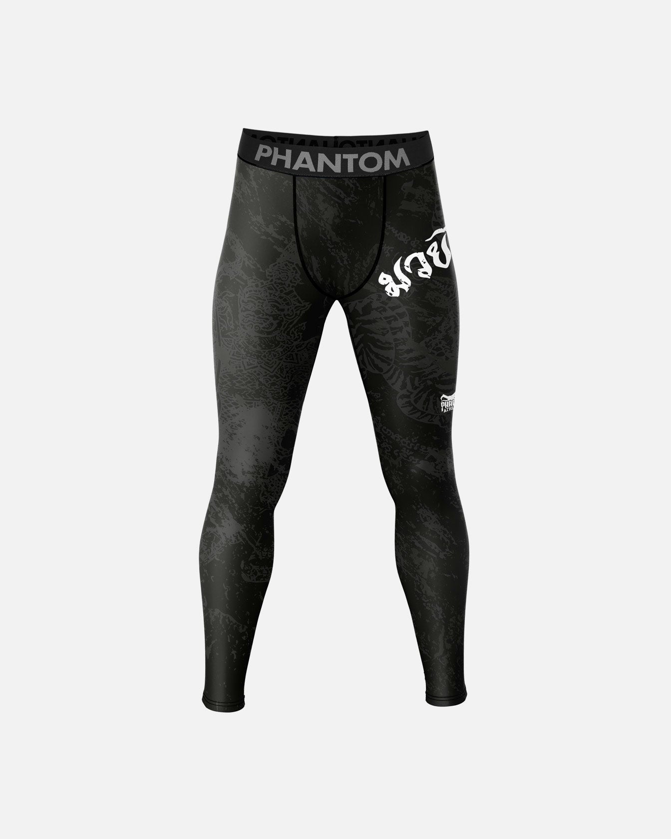 Phantom Athletics Kompressionsshorts Muay Thai - Schwarz/Grau