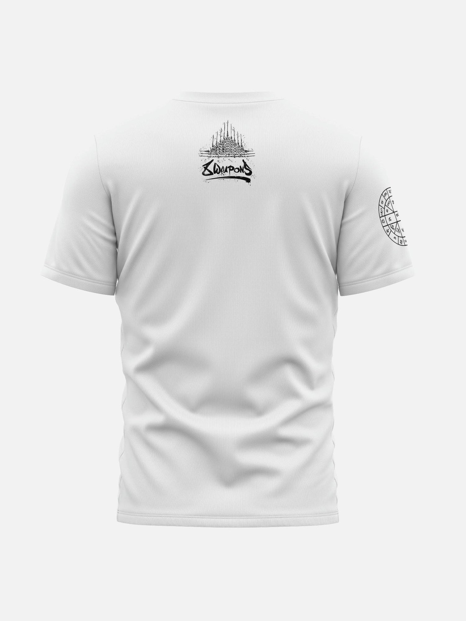 8 WEAPONS T-Shirt Yantra - Weiß