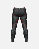 8 WEAPONS Kompressionshose Hit 2.0 - Schwarz/Rot