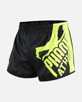 Phantom Athletics Muay Thai Shorts Revolution - Schwarz/Neon