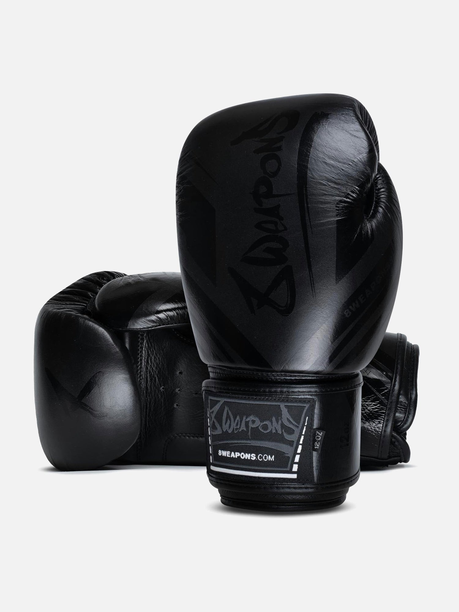 8 WEAPONS Boxhandschuhe Shift - Schwarz Matt
