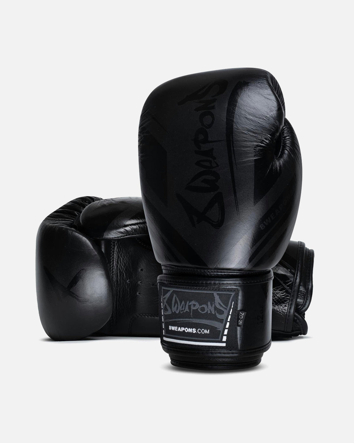 8 WEAPONS Boxhandschuhe Shift - Schwarz Matt