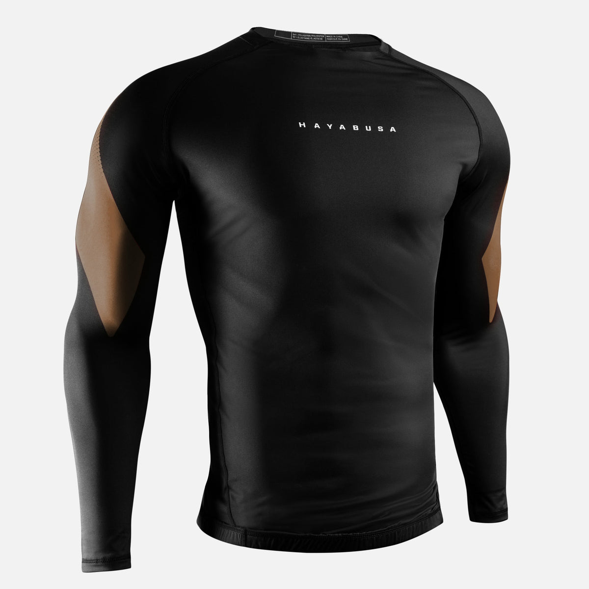 Hayabusa Rashguard Pro Ranked Lange Ärmel - Braun