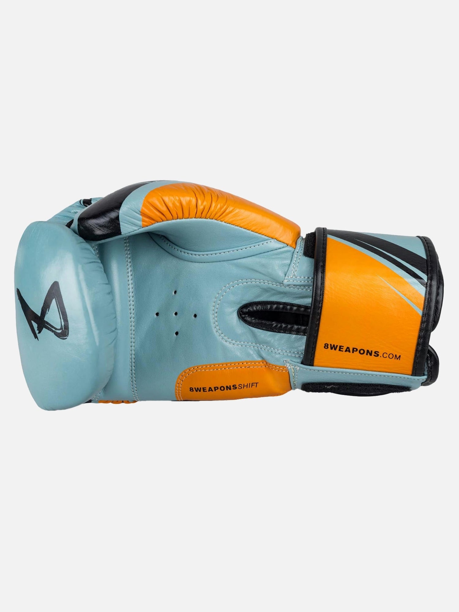 8 WEAPONS Boxhandschuhe Shift - Eisgrau/Orange